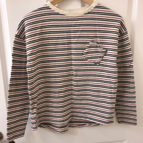 Zara stripe sweater shirt - Picture 1 of 5